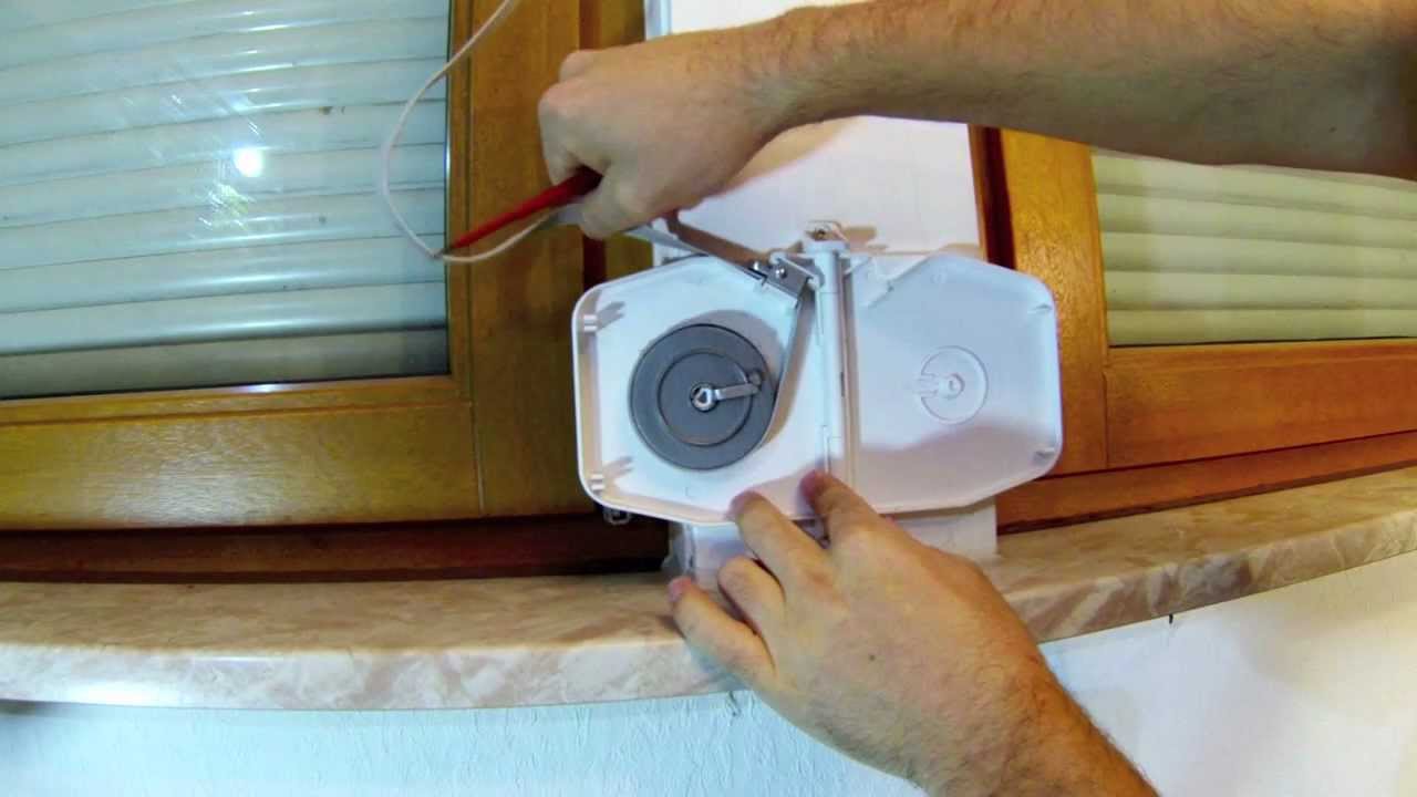 Mini-Vorbau Rolladen Gurtwickler austauschen