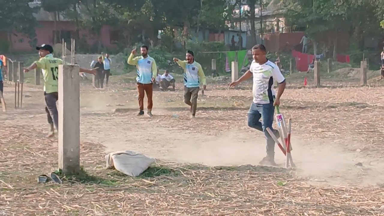 Fighters  vs Red Bull Titans played in the first innings of the Gotatikar Purbapara G L P semi-final