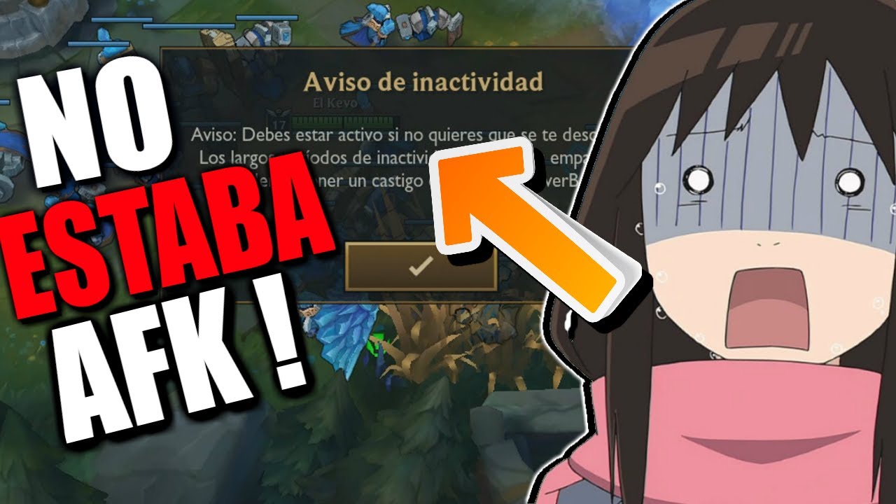 ROMPIMOS EL JUEGO! ME DAN AVISO DE INACTIVIDAD CUANDO NI SIQUIERA ESTABA AFK !