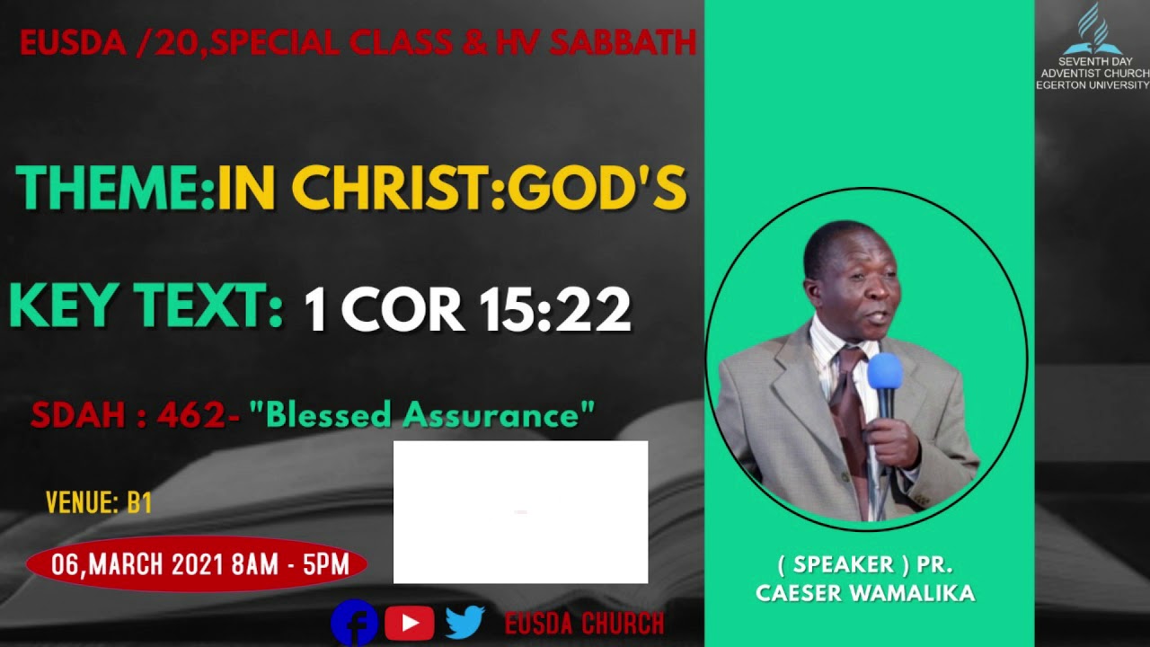 IN CHRIST- PASTOR CEASER WAMALIKA