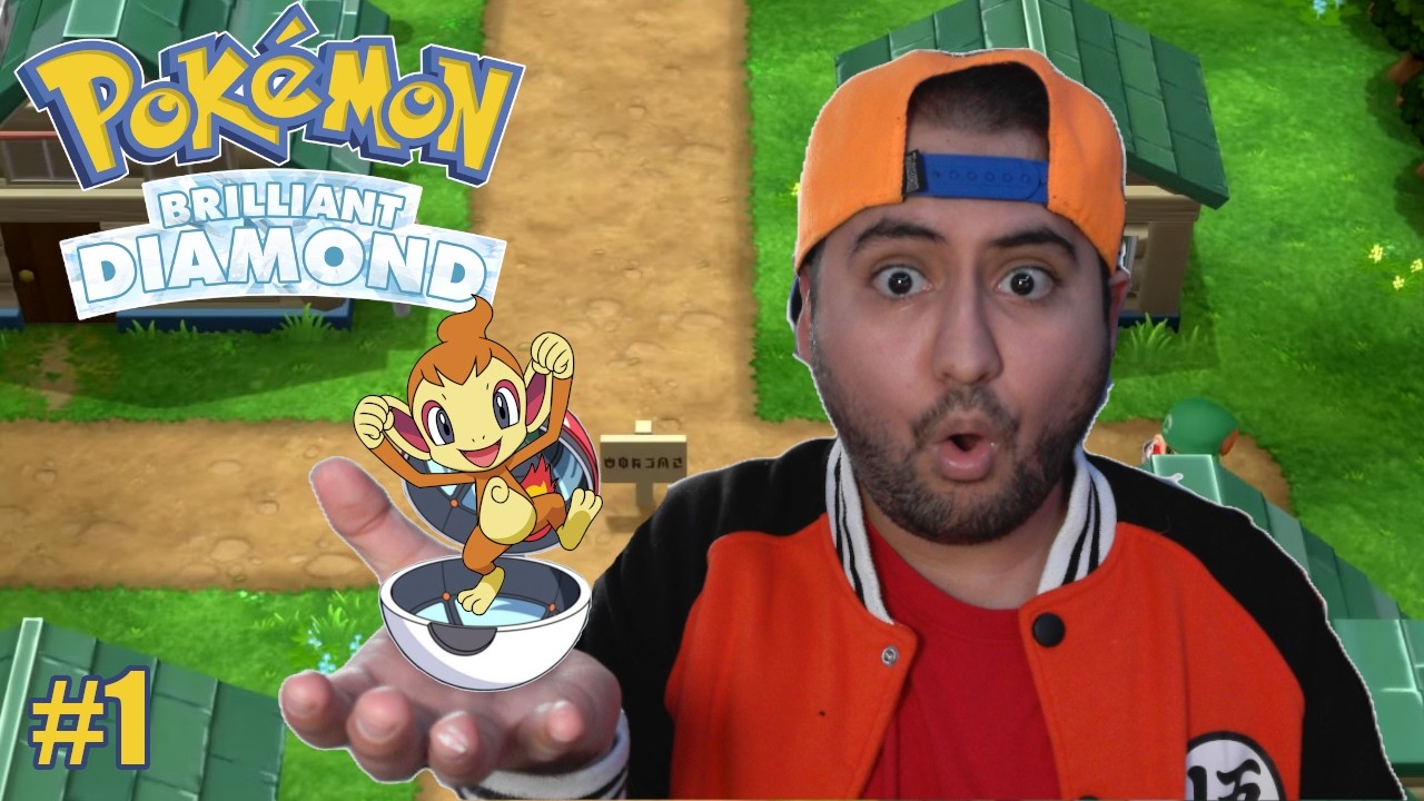 THE CHIMCHAR RUN BEGINS!!! | Pokémon Brilliant Diamond Ep 1