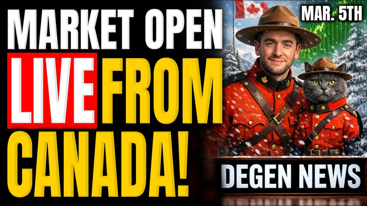 Stock Market Open w/ MK || LIVE! From Toronto