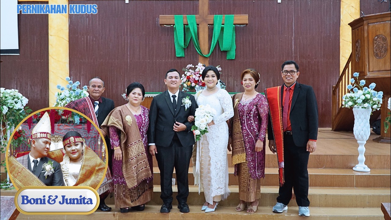 pernikahan kudus Boni & Junita.