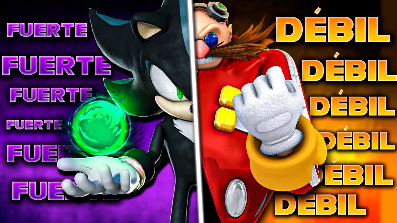 Tier List de los villanos más PODEROSOS de Sonic