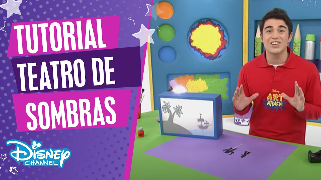 Art Attack: Teatro de sombras | Disney Channel Oficial