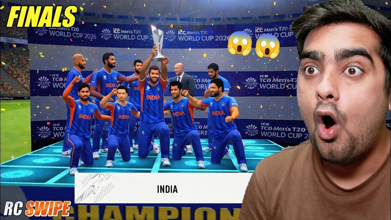 SCARY FINALS! India Vs New Zealand T20 World Cup RC Swipe (Hardcore Dynamic)