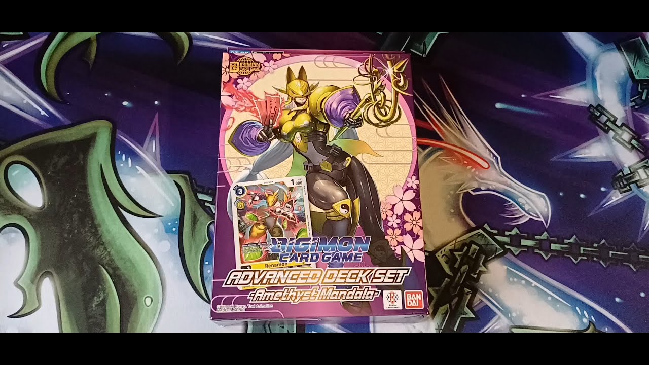 Amethyst Mandala Starter Deck Nyitás | Digimon Card Game [ST-22]