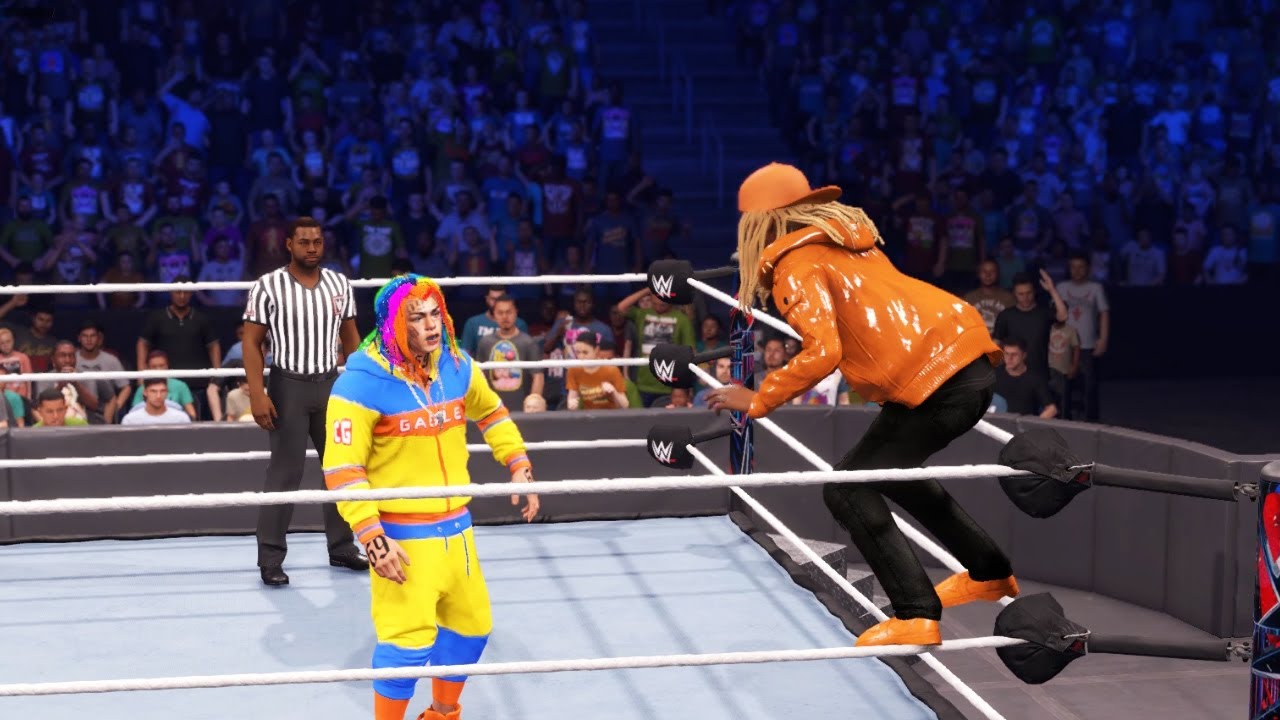 WWE 2K22 - LIL DURK VS 6IX9INE