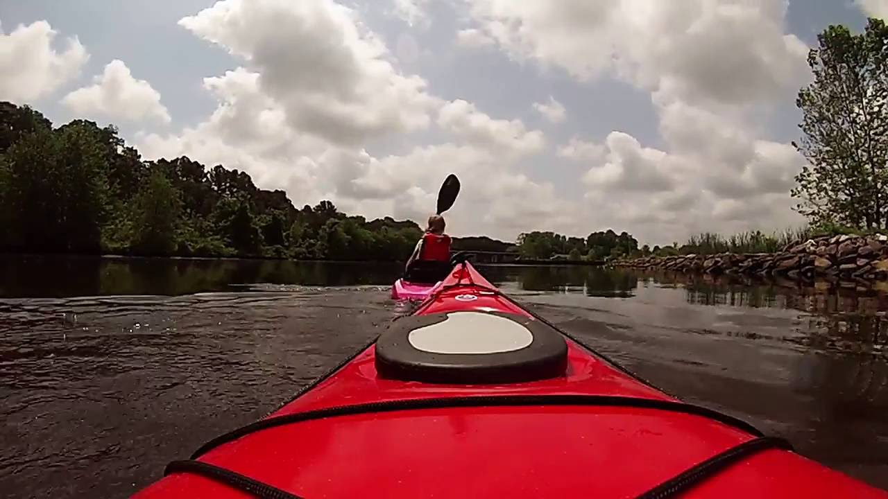Emily's First Time Kayaking