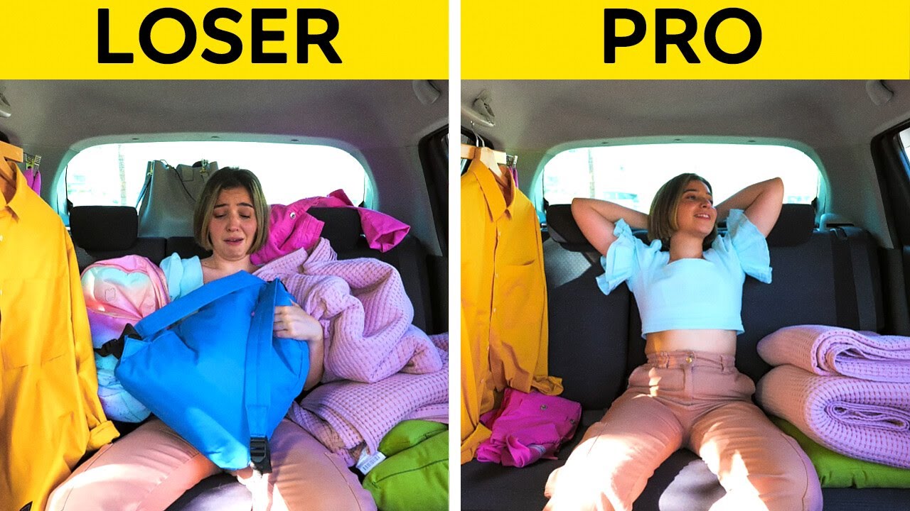 Road trip hacks and Travelling ideas