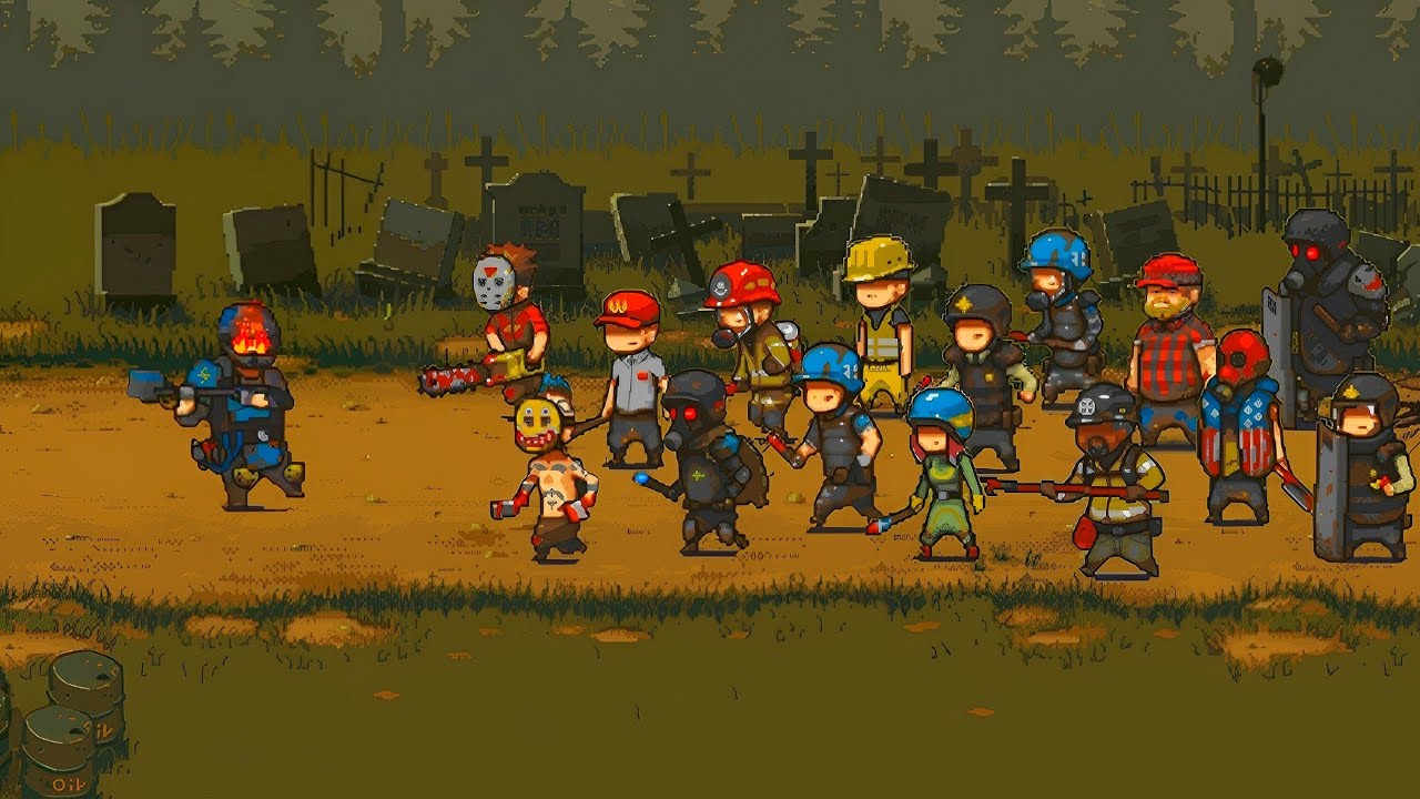 Juggernaut Solo With All Melee Units - Dead Ahead Zombie Warfare