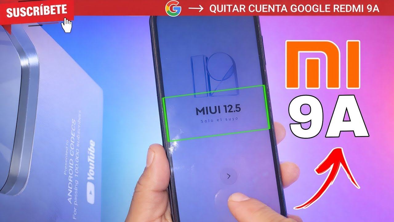 🔒 Quitar cuenta google REDMI 9A | SIN PC| | FÁCIL Y RÁPIDO|