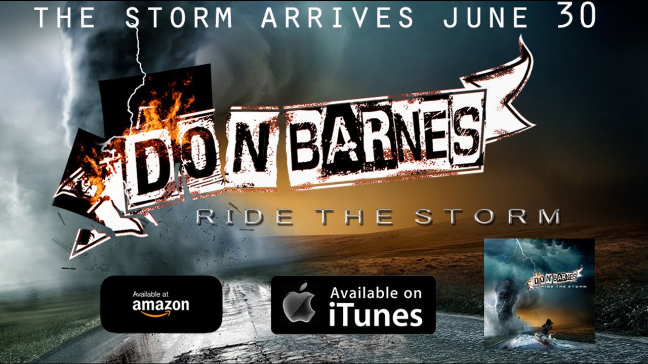 Don Barnes - Feelin' Stronger Everyday (Album 'Ride The Storm' Out June 30)