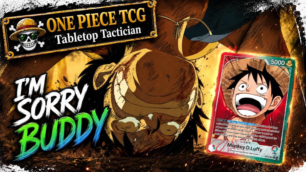 Ranked! I'm At It Again. One Piece TCG: RG Luffy Vs GU Luffy OP16