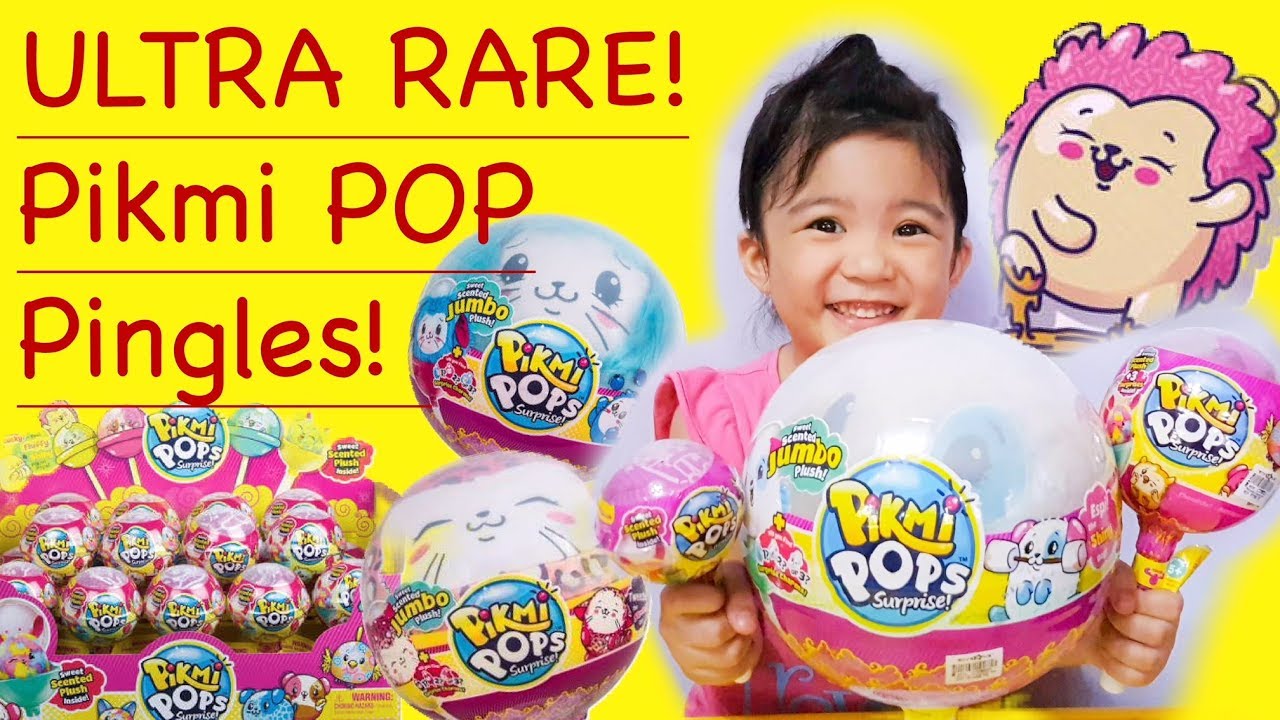 Pikmi POPS Surprise GIANT lollipop opening mystery box