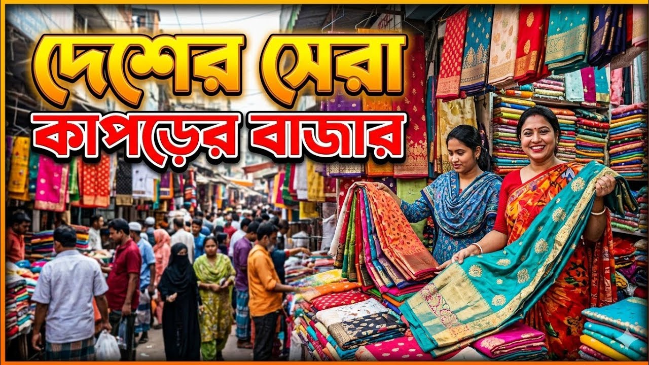 কম দামে গজ কাপড়ের বৃহত্তম পাইকারি বাজার | Vulta Gausia | dhaka clothes wholesale market