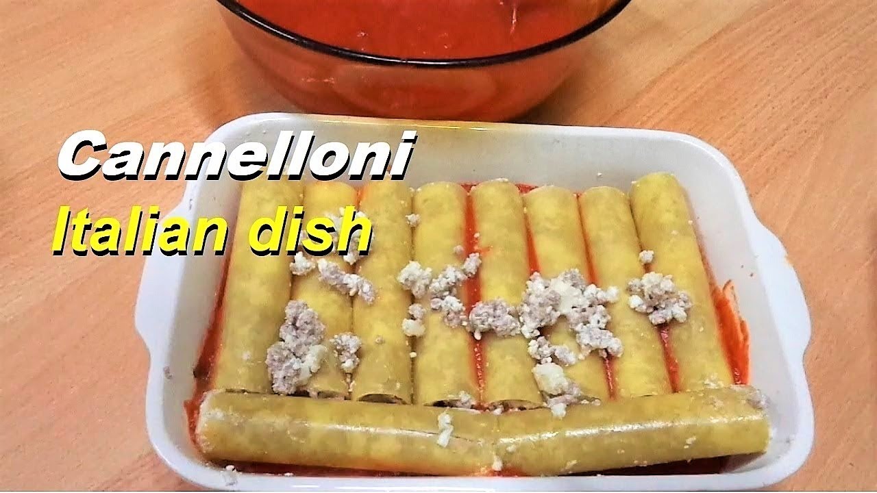 Cannelloni Recipe Italian Food Very Special #italianfood