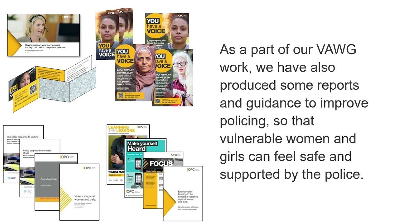 Summary of our work related to Violence against Women and Girls (VAWG)