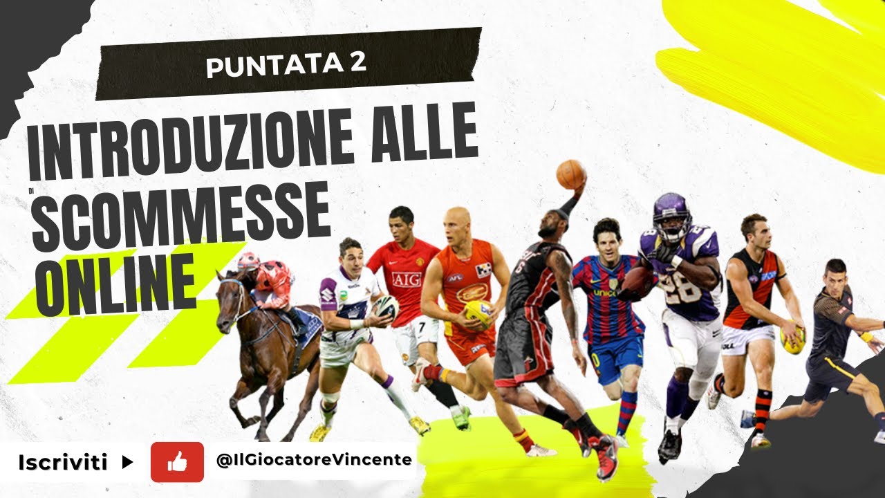 Introduzione alle scommesse sportive online e gioco online