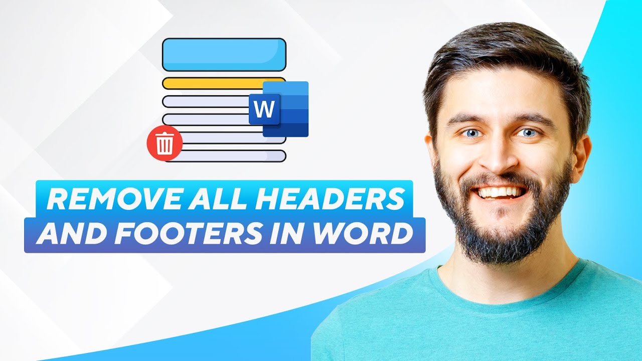 How To Remove All Headers And Footers In Word (2026) Easy steps for clean docs #WordTips #MSWord
