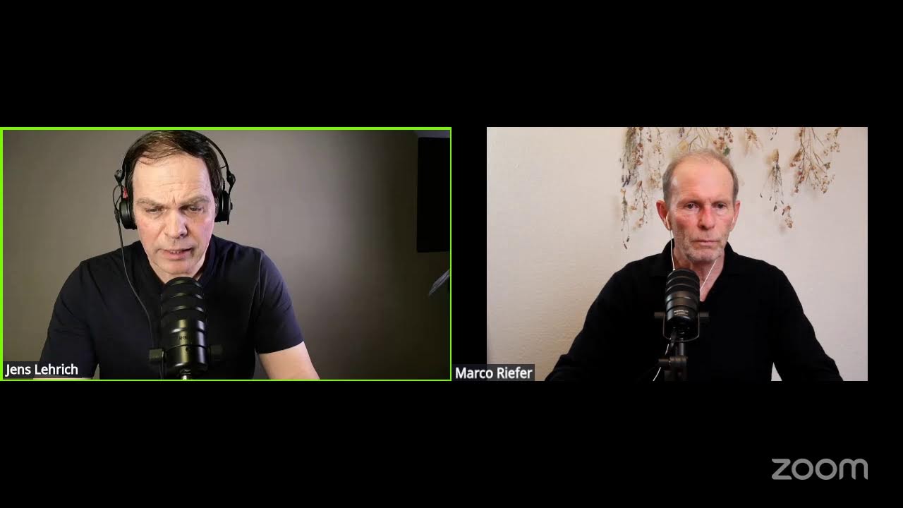 Wendepunkte Podcast LIVE „Vom Umgang mit Krisen“. Marco Riefer & Jens Lehrich