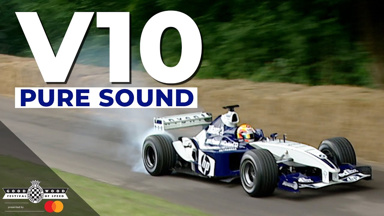 11 best V10 F1 runs at Goodwood Festival of Speed