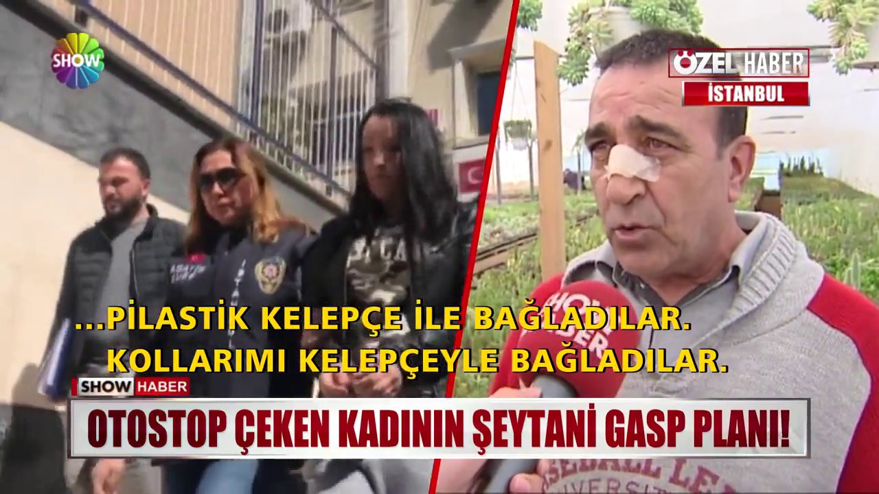 Otostop çeken kadının şeytani gasp planı!