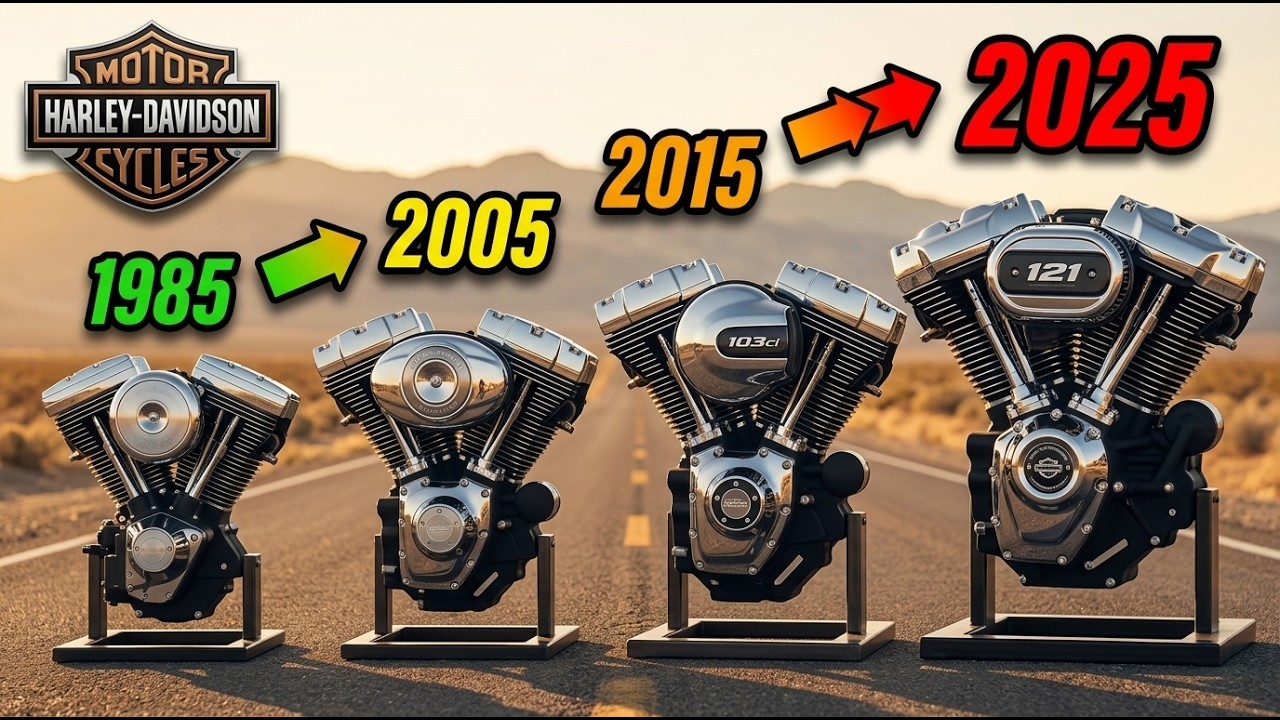 Стали ли двигатели Harley ДЕЙСТВИТЕЛЬНО лучше? (1984 против 2024)