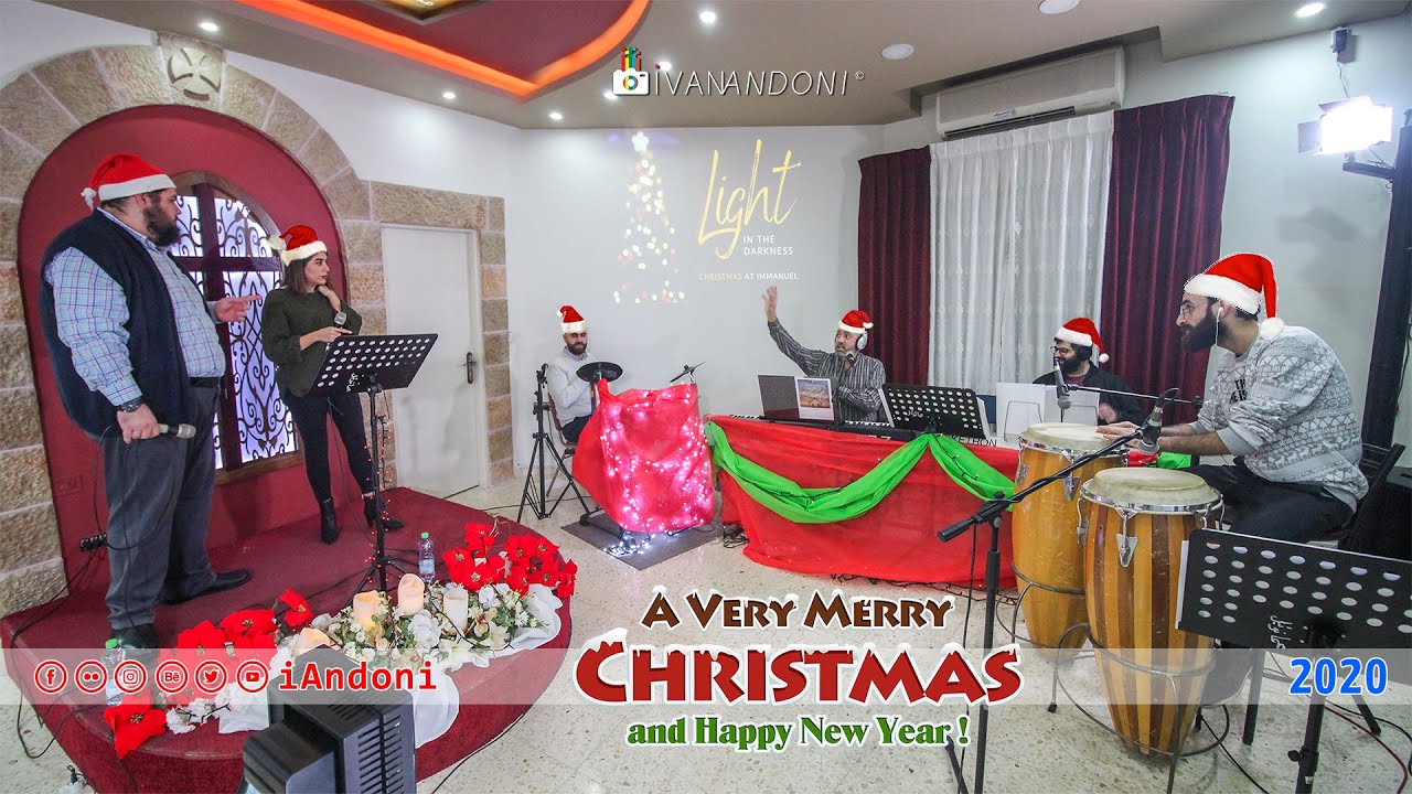 أمسية ميلادية من كنيسة عمانوئيل الانجيلية بيت لحم ( تسجيل حي ) 25-12-2020
