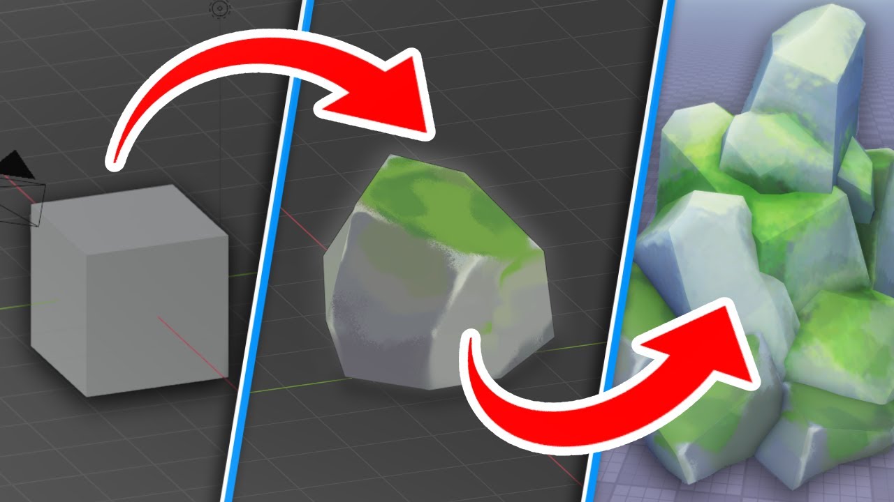 How to Make Stylized Terrain [Texture Painting] {Tutorial} (Anime) (Ghibli)