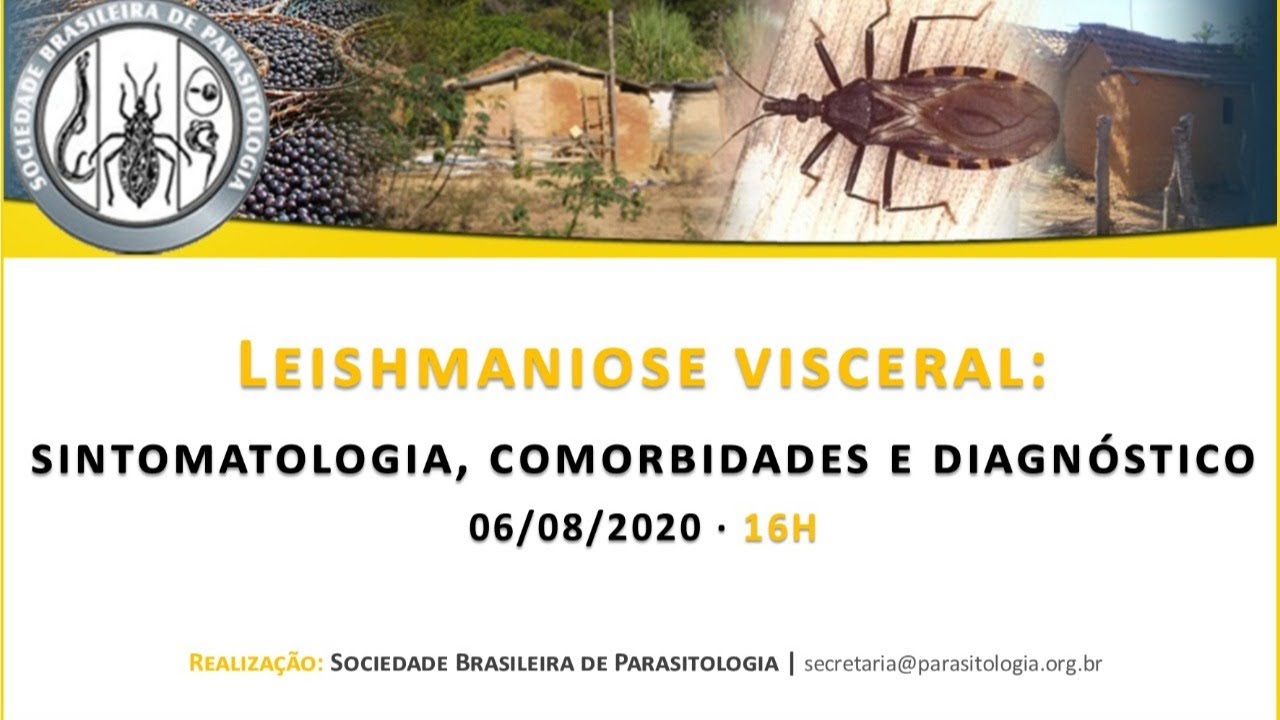 Webnário SBP - Leishmaniose visceral:  sintomatologia, comorbidades e diagnóstico