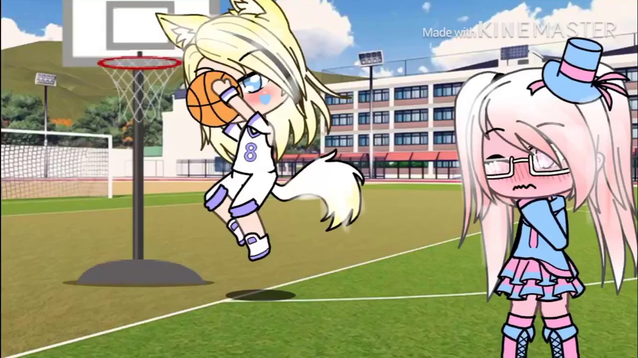 My Girlfriend Is A Professional Basketball Player?!||Gachaverse Lesbain love story