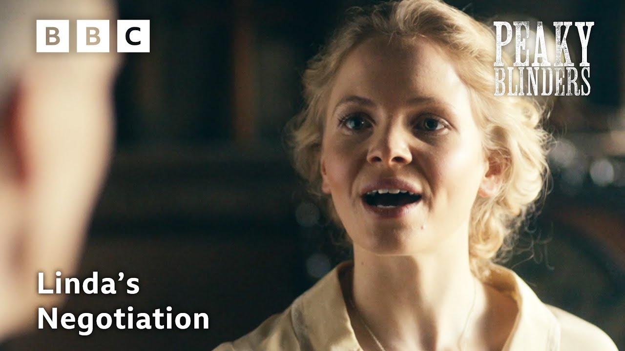 Linda Negotiates Arthur's Cut with Tommy | Peaky Blinders