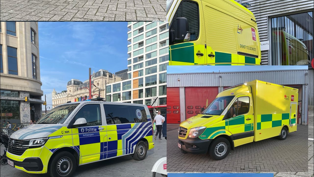 Brandweer Antwerpen en Ambulances Beveren