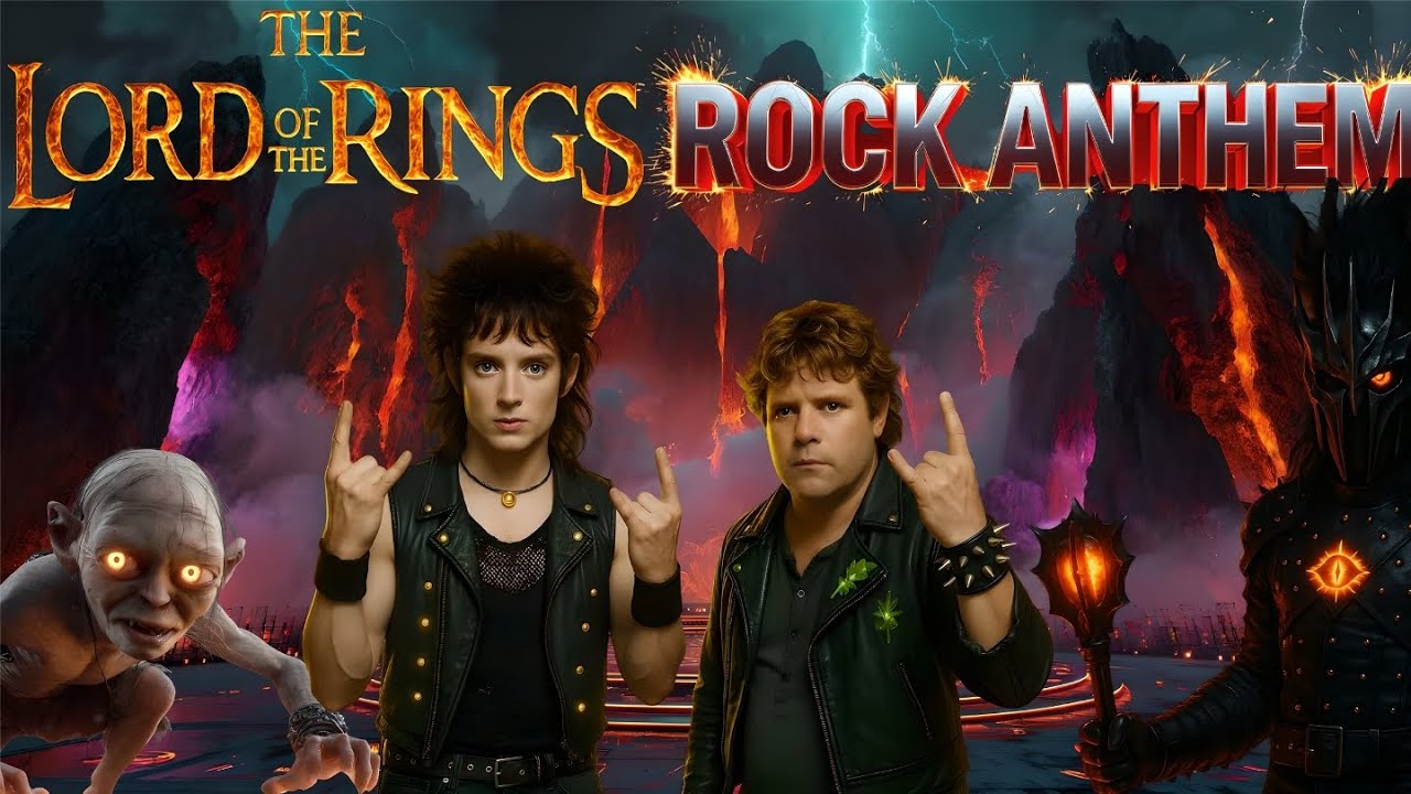 What If The Lord of The Ring Got a Rock Anthem in the 80s?