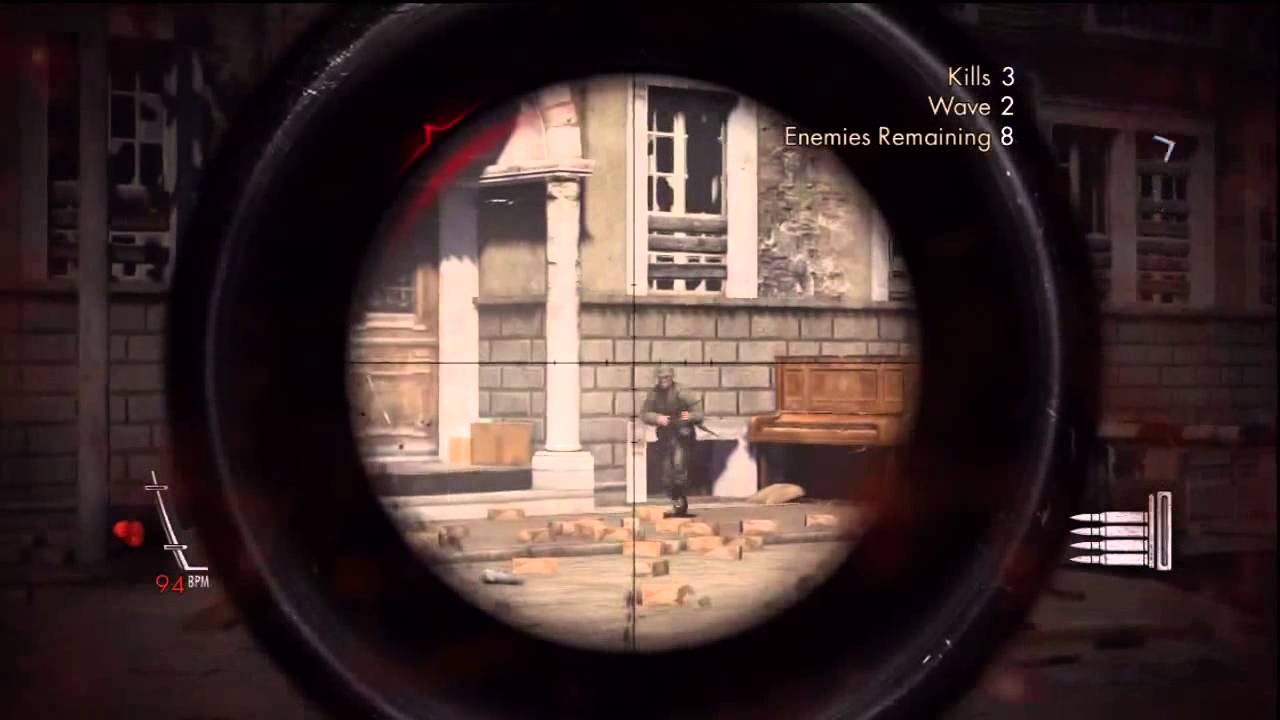 Sniper Elite 2 Kill Tally part 1- Epic failures and Panzerfausts!