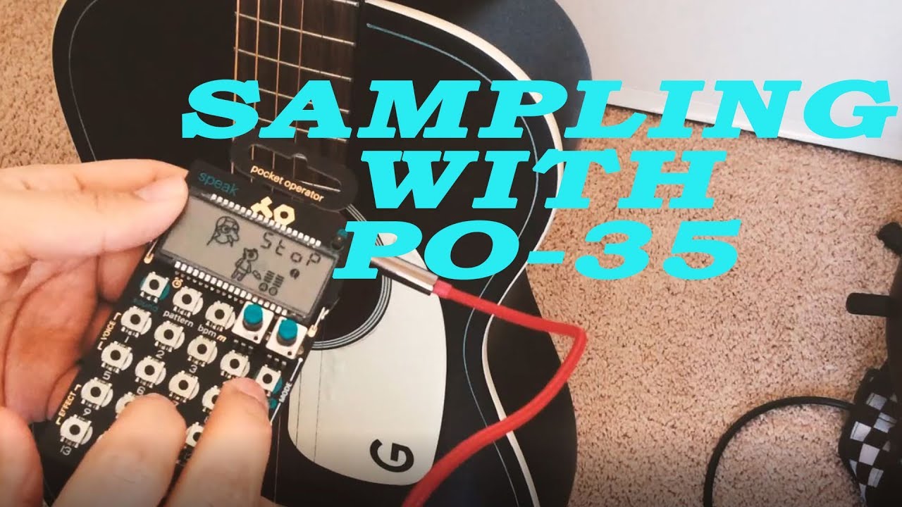 Sampling with PO-35 // Mini Tutorial // JAM