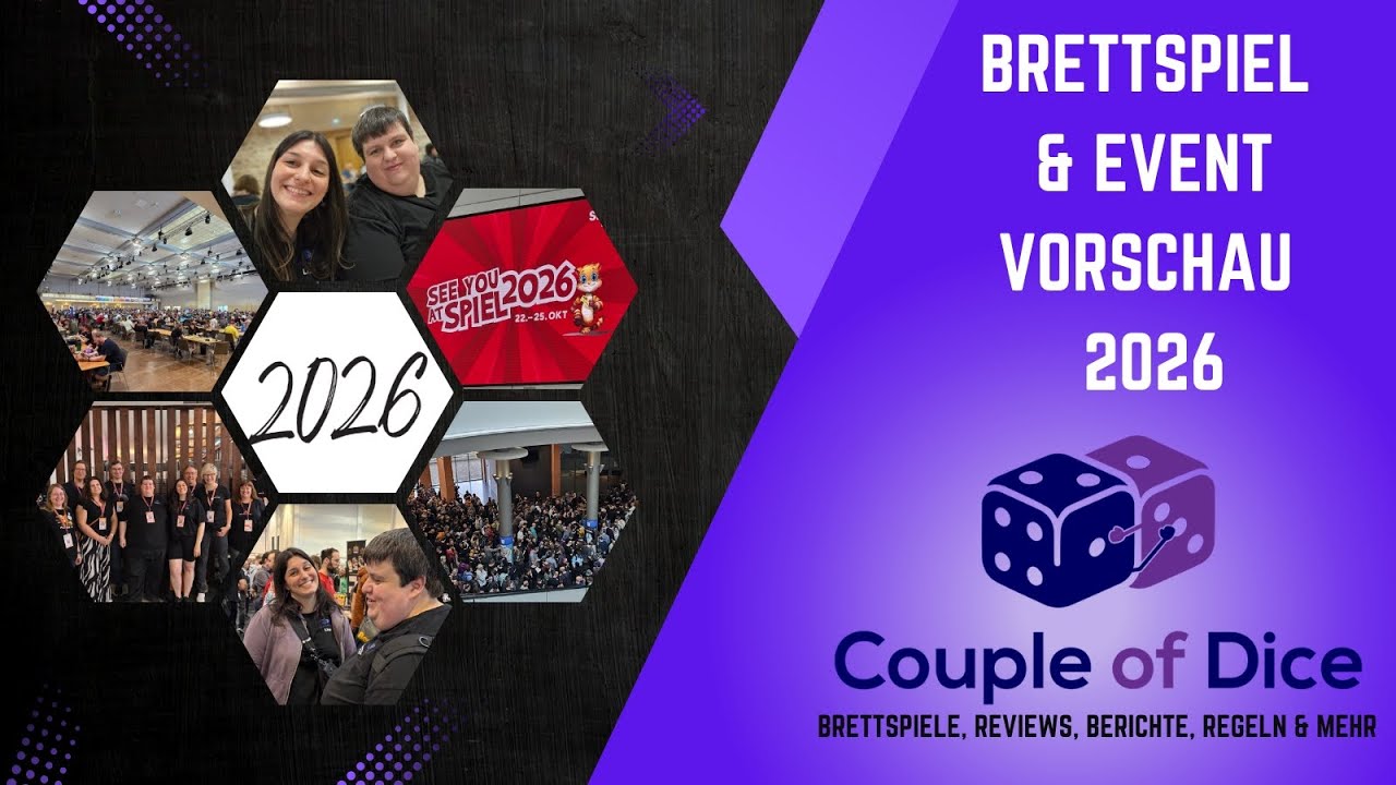Vorfreude 2026 - Auf diese Brettspiele und Events freuen wir uns 2026 besonders
