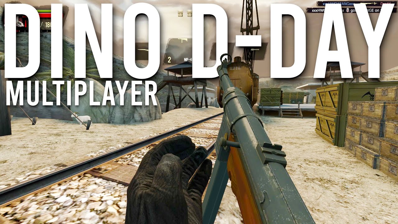 Dino D-Day Multiplayer Gameplay | 4K
