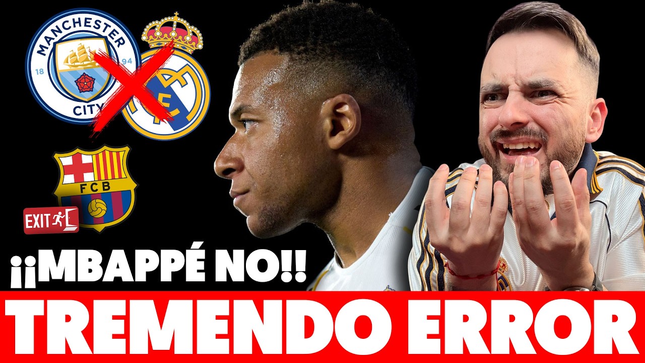 🤬¡¡TREMENDO ERROR!! MBAPPÉ PODRÍA JUGAR la VUELTA vs CITY · EL BARÇA PODRÍA VENDER a BALDE