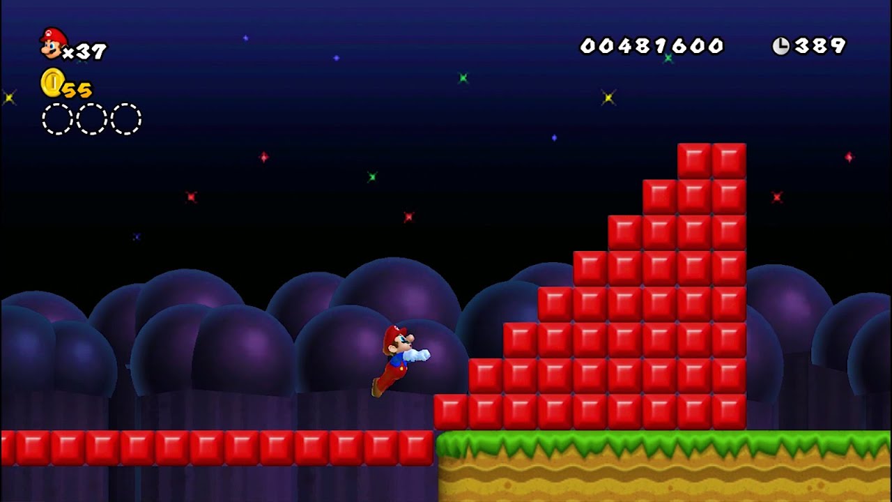 smb New Super Mario Bros Wii Retro Remix Walkthrough World 3 #2 نيو سوبر ماريو