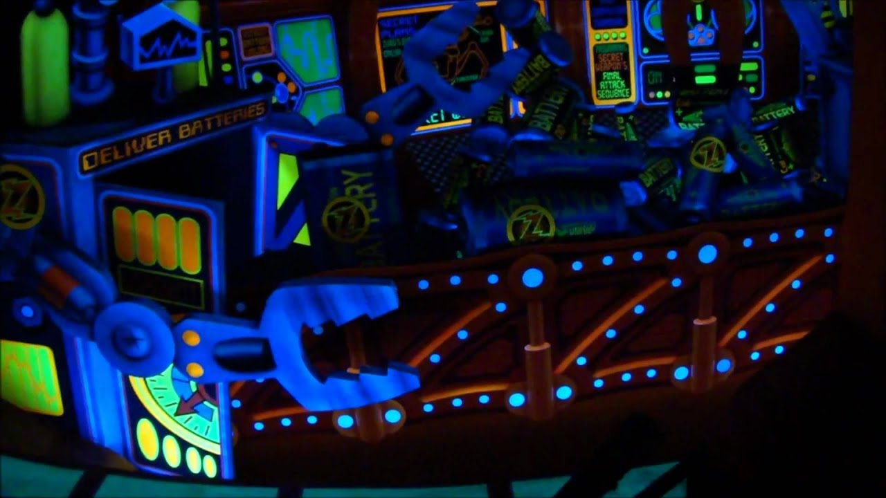Buzz Lightyear's Space Ranger Spin, Magic Kingdom, Walt Disney World, (HD)