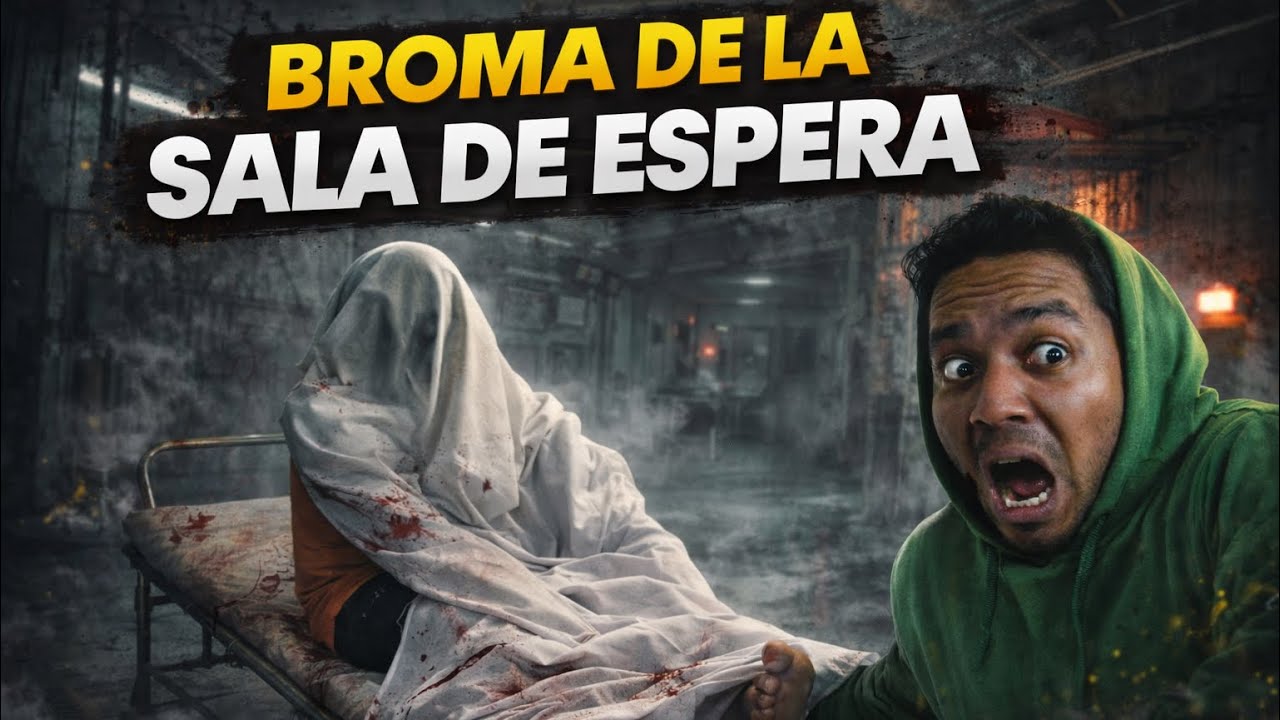 Paciente “Muerto” se mueve en la sala de espera 😱 Bromas Pesadas