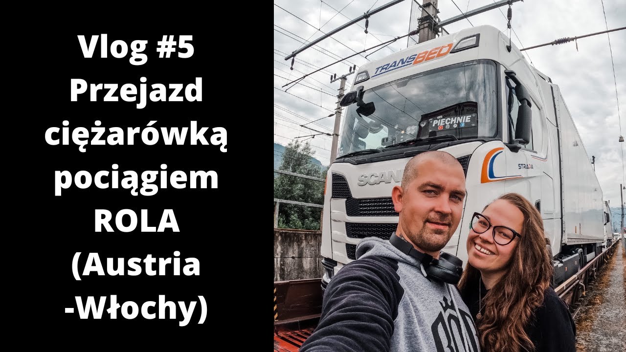VLOG #5 - Przejazd pociągiem ROLA (Austria - Włochy)