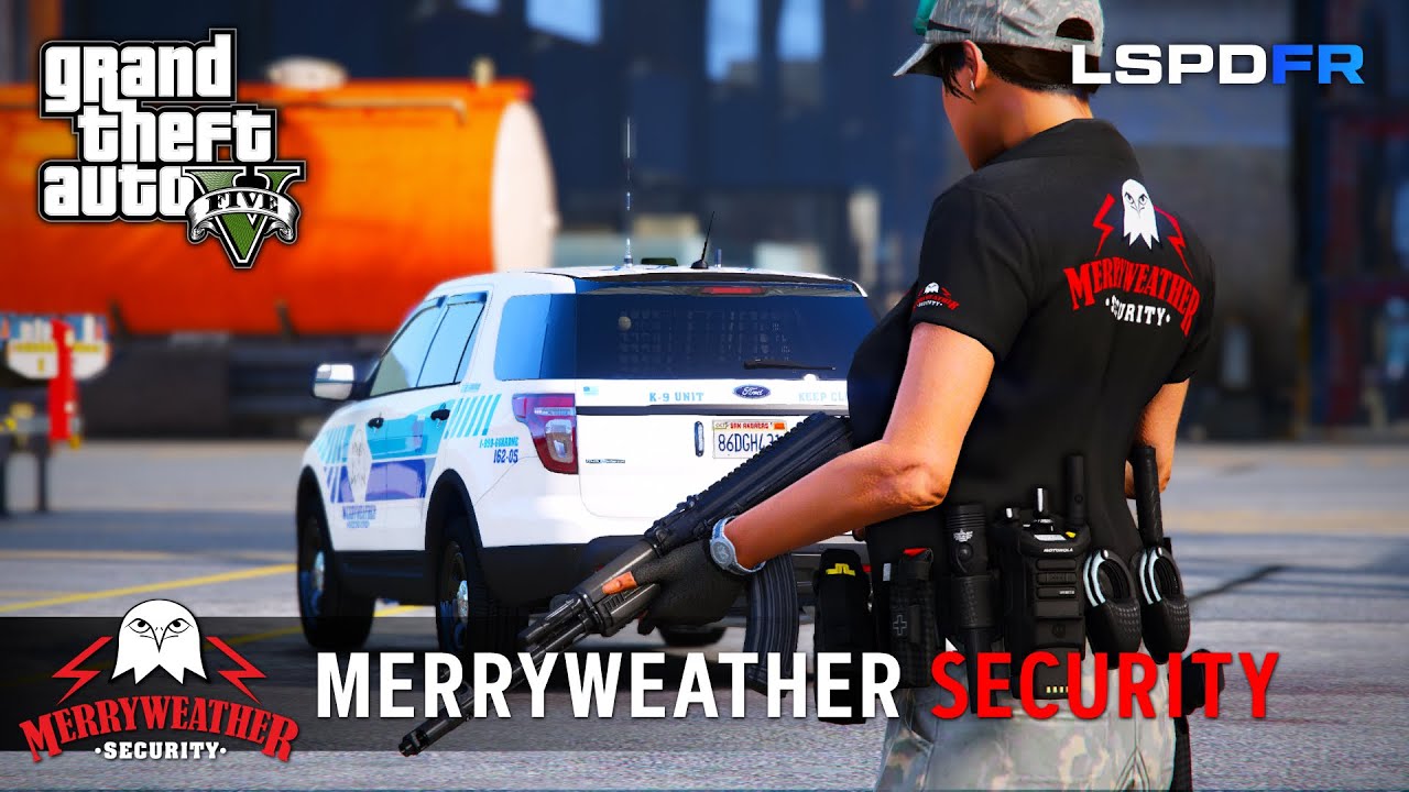 Merryweather Security K9 - GTA5 LSPDFR