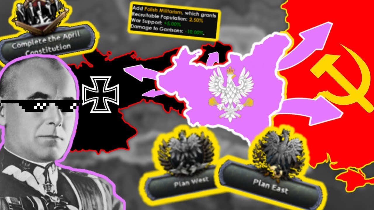 I HELD as HISTORICAL POLAND in Hearts of Iron IV