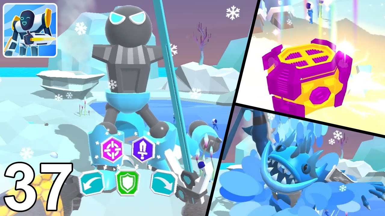 Mechangelion Robot Fighting Gameplay Walkthrough Part 37: Great Rewards From Very Strong Enemy
