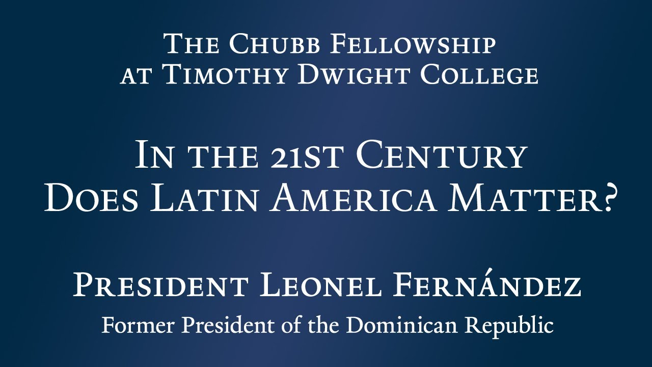 In the 21st Century Does Latin America Matter?