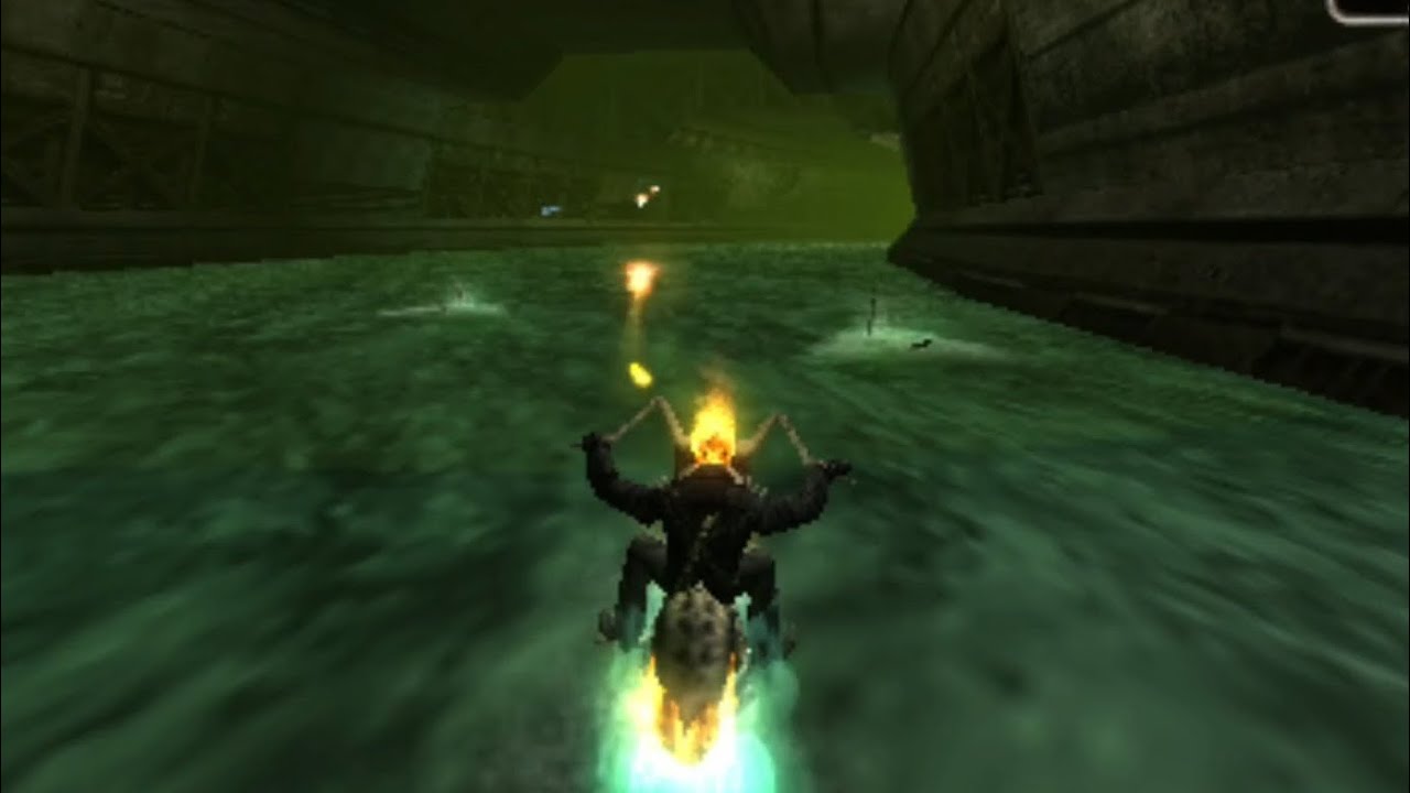 Driving on water | Ghost Rider 