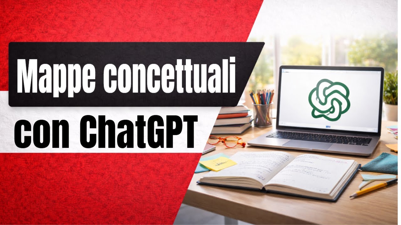 Crea Mappe Concettuali con Chatgpt | Intelligenza artificiale a scuola
